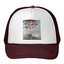 The Birth Of Venus Detail By Botticelli Sandro Hats