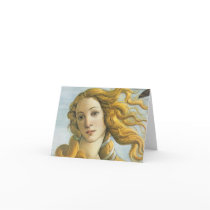 The Birth of Venus (detail) Greeting Cards