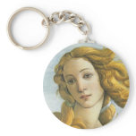 The Birth of Venus (detail) Keychain