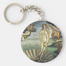 The Birth of Venus Keychains