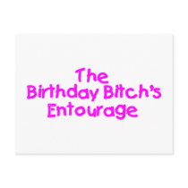 The Birthday Bitches Entourage (Pink)