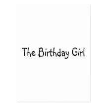 The Birthday Girl Postcard