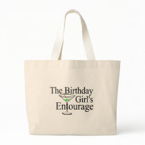 The Birthday Girls Entourage Tote Bags