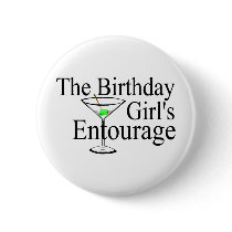The Birthday Girls Entourage Pins