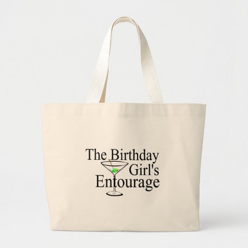 The Birthday Girls Entourage Tote Bags