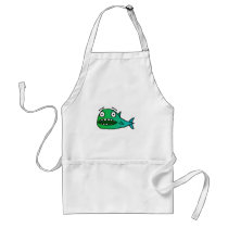 The Bitey Fish Aprons