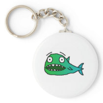 The Bitey Fish Keychain