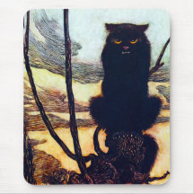 The Black Cat Mousepad