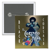 THE BLACK CORSAIR gem grey Pins