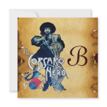 THE BLACK CORSAIR MONOGRAM parchment