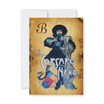 THE BLACK CORSAIR MONOGRAM parchment
