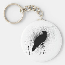 The black crow key chain
