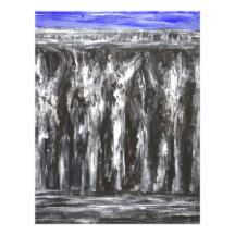 The Black Parthenon (architectural surrealism) Customized Letterhead