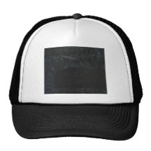 The Black Pond (black minimalism) Trucker Hats