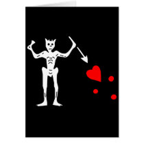 The Blackbeard Authentic Flag Cards