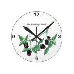 The Blackberry Patch...Wall Clock