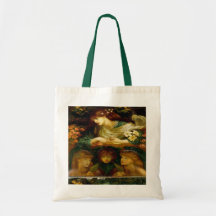 The Blessed Damozel -Tote Canvas Bag