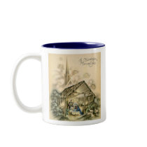The Blessings of Christmas Nativity Scene Mug