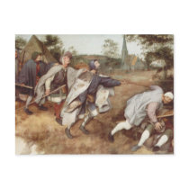 The Blind Leading the Blind - 1568 Postcards