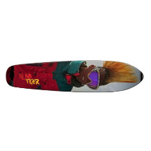 The Blind Tiger Custom Skateboard