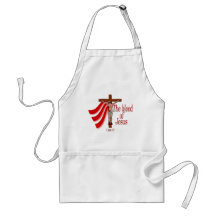 The blood of Jesus1 John 17 Apron