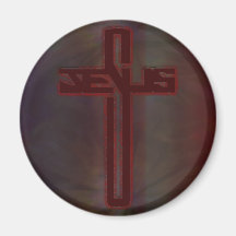 The Blood of Jesus Fridge Magnet