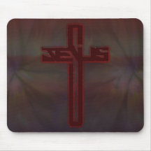 The Blood of Jesus Mouse Pads