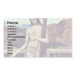 The Blood Of The Redeemer By Bellini Giovanni Business Card