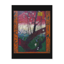The Blooming plum tree By Vincent Van Gogh Postcards