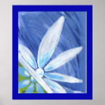The Blue Flower Halima Ahkdar 2006 Print