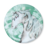 The Blue Horse Refrigerator Magnets