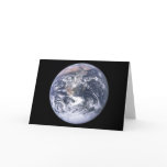 "The Blue Marble" Earth seem from Apollo 17 Greeting Card