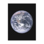 "The Blue Marble" Earth seem from Apollo 17 Postcard