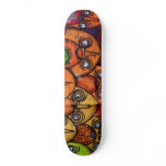 The board has Eyez Skate Boards