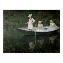 The Boat at Giverny, c.1887 postcards