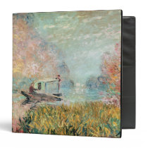 The Boat Studio on the Seine, 1875 binders