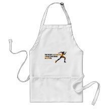 The BODY Achieves what the MIND Believes Gold Aprons