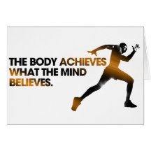 The BODY Achieves what the MIND Believes Gold Card