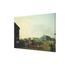 The Bolshoi Theatre in St. Petersburg, 1802 Stretched Canvas Print