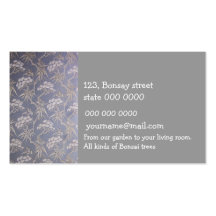 The Bonsai Store business card