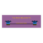 The Book Belongs To (Bookmark 2) Business Card Template