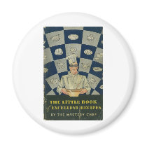 The Book of Excellent Recipes (Vintage) Fridge Magnets