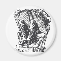 The Bookworm Fridge Magnets