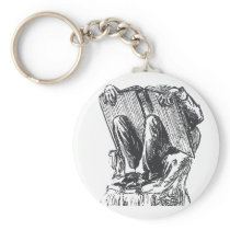 The Bookworm Key Chains