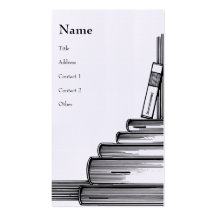 The Bookworm's Business Card Template