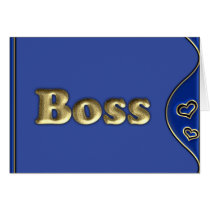 The Boss cards