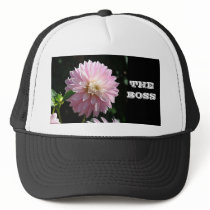 THE BOSS hats Pink Dahlia Flowers nature gifts
