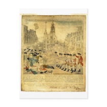 The Boston Massacre by Paul Revere