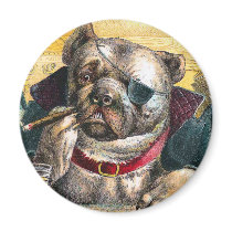 The Bouncer Dog Fridge Magnet