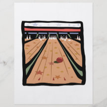 The Bowling Lanes Full Colour Flyer